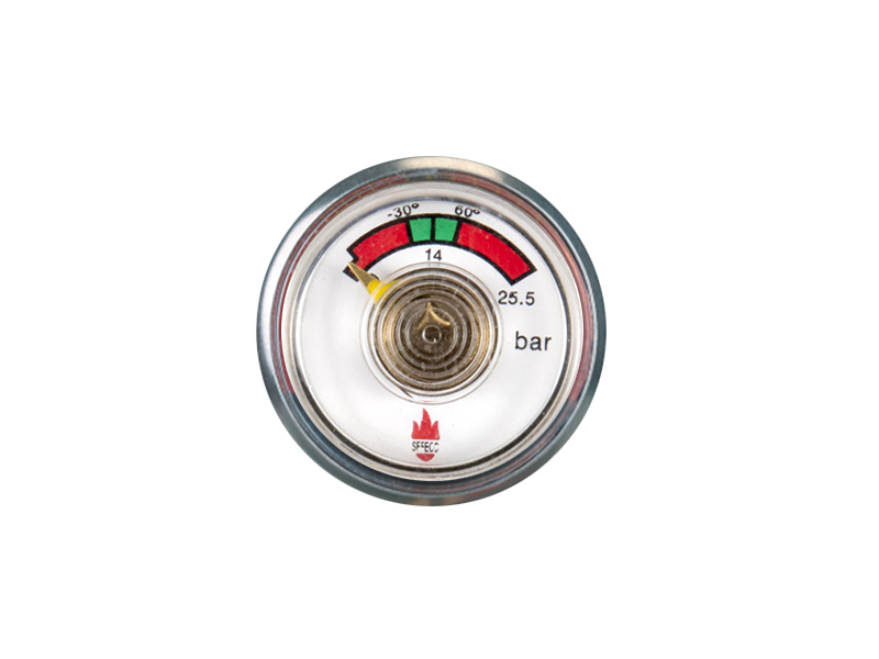 ABC-KD-BT12-30mm Bourdon tube pressure gauge