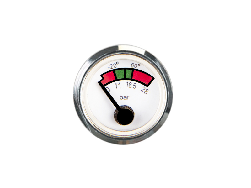 KDS-A17-23mm Spring pressure gauge