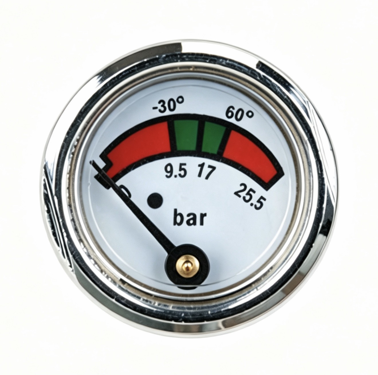 23mm Diaphragm pressure gauge