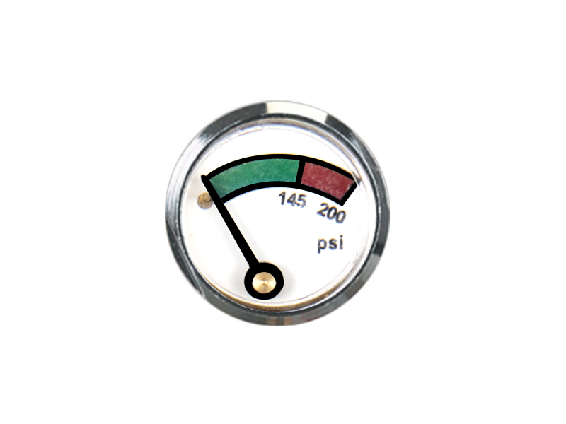 KD2-J37-23mm Diaphragm pressure gauge