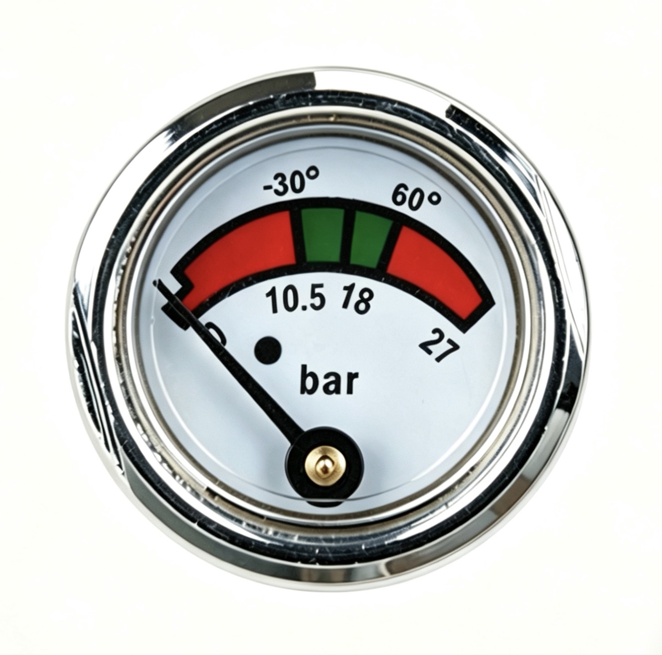 23mm Diaphragm pressure gauge