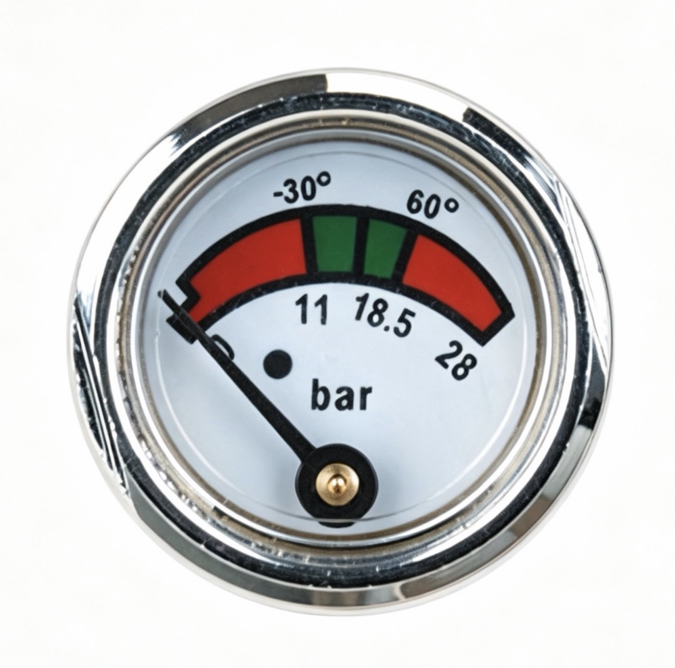 23mm Diaphragm pressure gauge