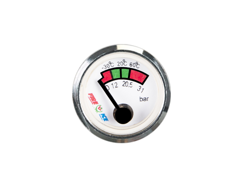 HIGH QUALITY SPRING PRESSURE GAUGE GLASS MIRROR