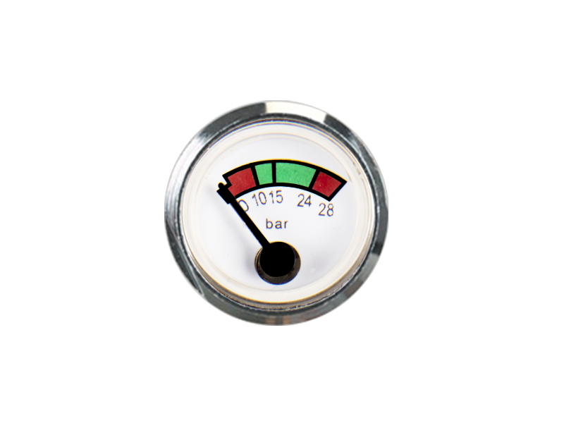 SPRING PRESSURE GAUGE PORTABLE FIRE EXTINGUISHER