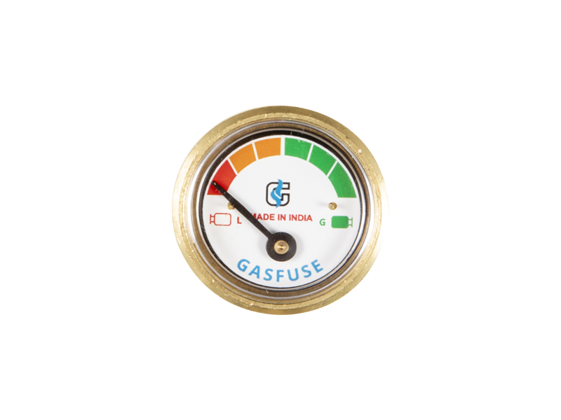 BRASS MATERIA 35MM GAS PRESSURE GAUGE