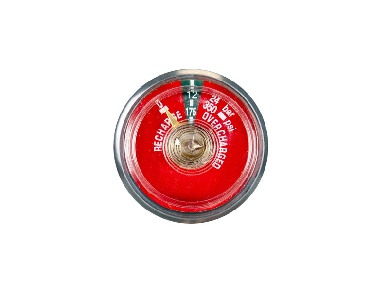 37MM BOURDON TUBE DRY CHEMICAL PRESSURE GAUGE FOR FIRE EXTINGUISHER