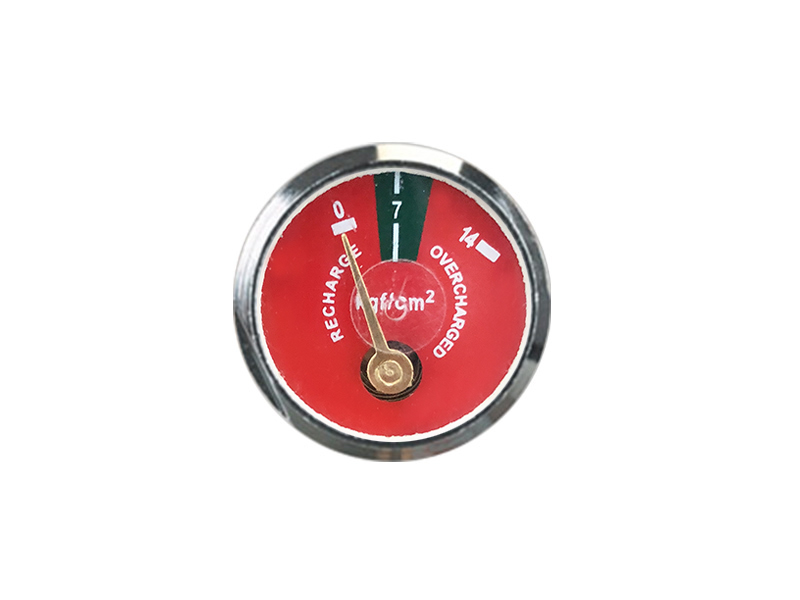 DIAPHRAGM TYPE FIRE EXTINGUISHER TYPE SPRING PRESSURE GAUGE FOR FIRE EXTINGUISHER