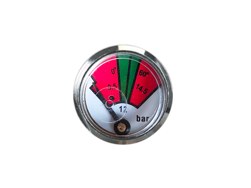 EXTINGUISHER PRESSURE GAUGE FOR FIRE EXTINGUISHER